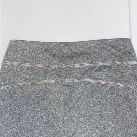 gray american eagle fleece lined athletic leggings - Picture 4 of 5